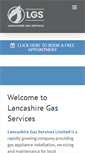 Mobile Screenshot of lancs-gas.co.uk